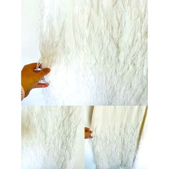 Cult Gaia AJA feather Gown US4 - Picture 11 of 12